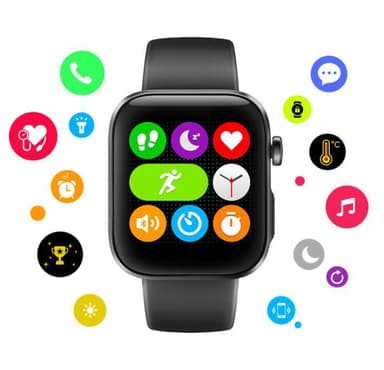 Smartwatch med puls- och febermätning