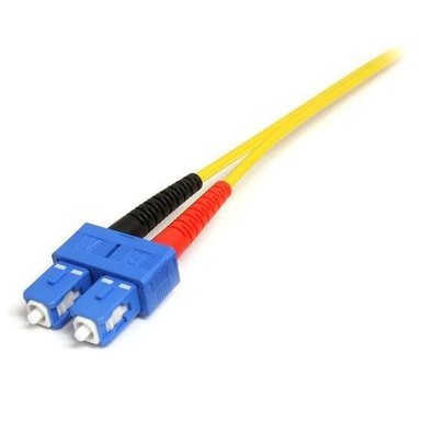 StarTech.com 10 m single-mode duplex fiberpatchkabel LC-SC, 10 m, LC ...