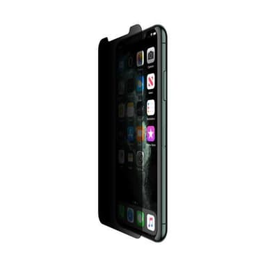 Belkin Invisi Glass, Matt skärmskydd, Apple, Stöttålig, Svart, 1 st