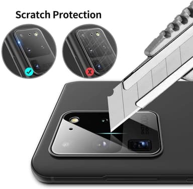 Samsung Galaxy S20 Ultra kameralinsskydd 3-pack