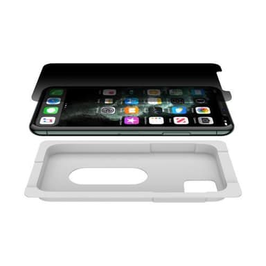 Belkin Invisi Glass, Matt skärmskydd, Apple, Stöttålig, Svart, 1 st