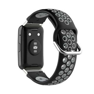 Huawei Watch Fit armband silikon Svart/Grå