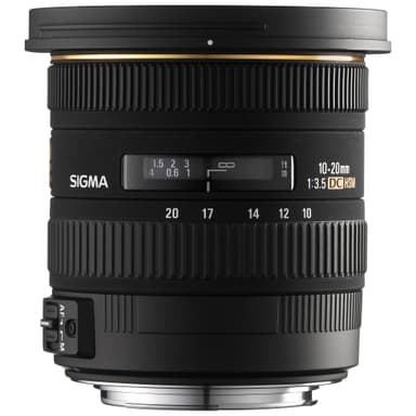 Sigma AF 10-20mm DC EX HSM ultra vidvinkelzoom objektiv