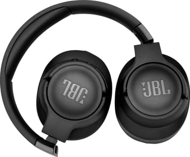 JBL Tune 710BT trådlösa around-ear hörlurar (svart)
