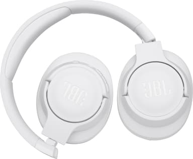 JBL Tune 710BT trådlösa around-ear hörlurar (vit)