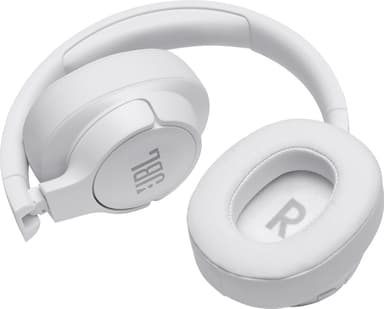 JBL Tune 710BT trådlösa around-ear hörlurar (vit)
