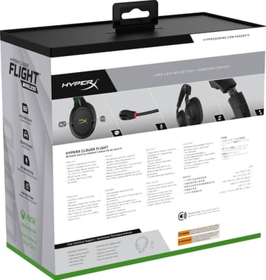 HyperX CloudX Flight trådlöst gamingheadset