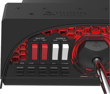 Honeycomb Alpha Flight Control -Yoke & Switch Panel 