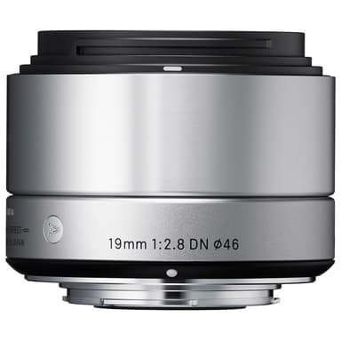 Sigma DN Art AF 19 mm vidvinkelobjektiv Olympus(silver)