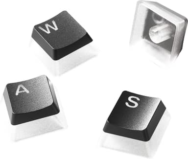 SteelSeries PrismCaps gamingknappar (svarta)