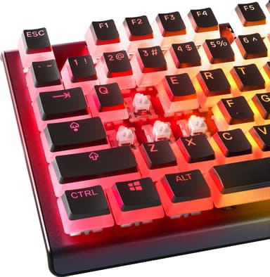 SteelSeries PrismCaps gamingknappar (svarta)