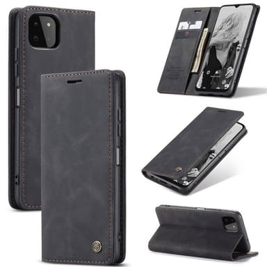 CaseMe Smart FlipCase Samsung Galaxy A22 5G  - Svart