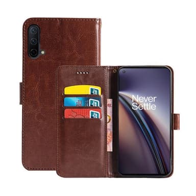 Mobilplånbok 3-kort OnePlus Nord CE 5G  - Brun