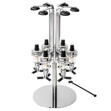 tectake Bar butler dryckesdispenser med stativ - 6