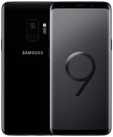 Samsung Galaxy S9 smartphone (svart)