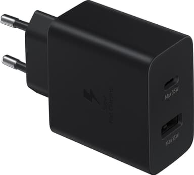 Samsung 35W Power Adapter Duo väggladdare (svart)