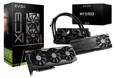EVGA GF RTX 3070 XC3 ULTRA GAMING + HYBRID Kit Cooler BU Elgiganten