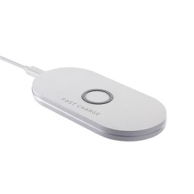 Q100 trådlös laddare iPhone X 10W Vit