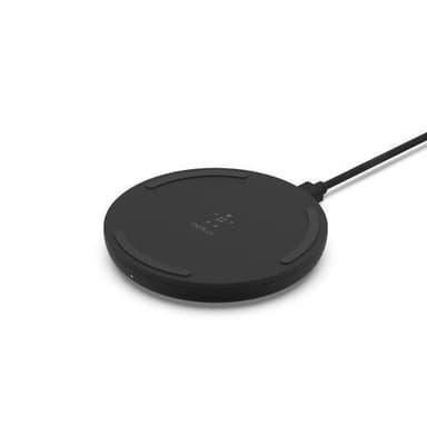 Belkin WIA001BTBK, Utomhus, AC, Trådlös laddning, 1,2 m, Svart