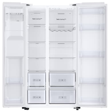 Samsung side-by-side kylskåp RS68N8231WW (vit)