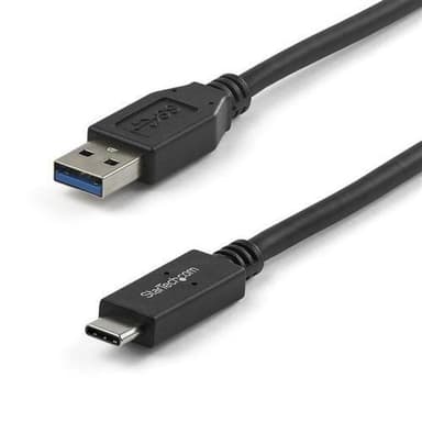 StarTech.com 1 m USB till USB-C-kabel - M/M, 1 m, USB A, USB C, USB 3.