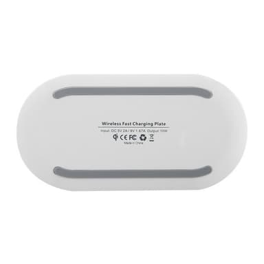 Q100 trådlös laddare iPhone X 10W Vit