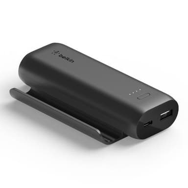 Belkin BOOST↑CHARGE, Svart, Universal, Rektangel, 5000 mAh, Solar, 1
