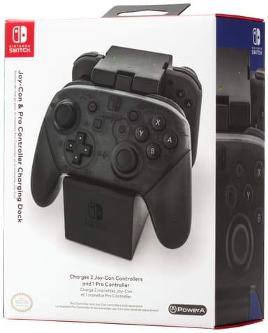PowerA Nintendo Joy-Con/Pro Controller laddningsstation