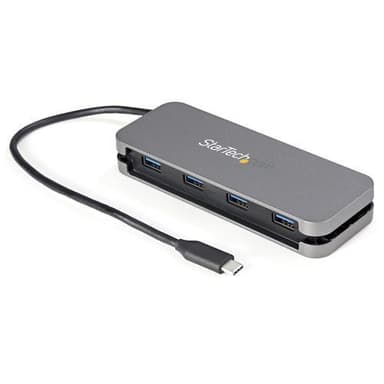 StarTech.com HB30CM4AB, USB 3.2 Gen 1 (3.1 Gen 1) Type-C, USB 3.2 Gen
