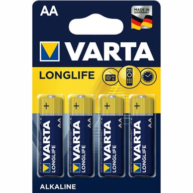Varta Longlife AA batteri (4st)
