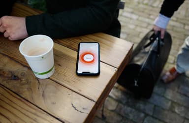 Stilla Motion bärbart rörelselarm (svart)