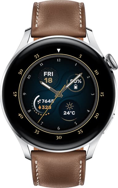 Huawei Watch 3 Classic Edition smartwatch 46mm (brun)