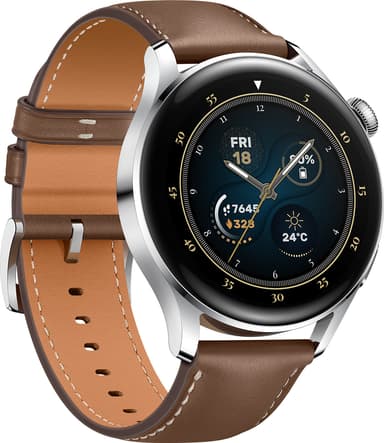 Huawei Watch 3 Classic Edition smartwatch 46mm (brun)