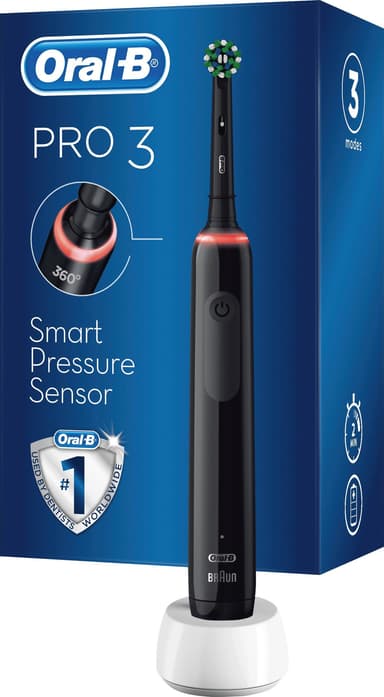 Oral-B Pro3 3400N elektrisk tandborste 291053 (svart)