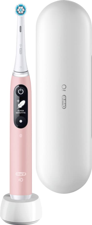 Oral-B iO6 Sensitive eltandborste 378143 (pink sand)
