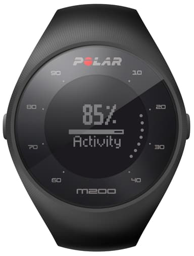 Polar M200 GPS Träningsklocka (svart)