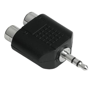 Hama Ljudadapter AUX 3.5mm - 2x RCA