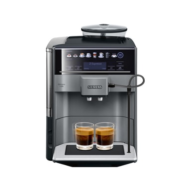 Siemens EQ.6 Plus S100 Kaffeevollautomat - Schwarz/Titan 1.7L (Menü Nicht Auf Deutsch)