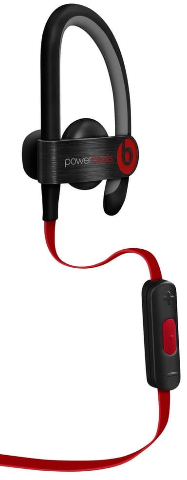 Beats Powerbeats 2 in-ear hörlurar (svart/röd)