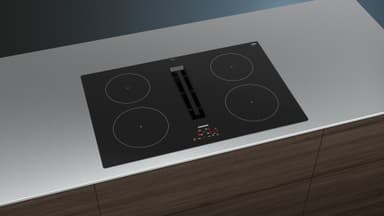 Siemens iQ300 spishäll med integrerad fläkt EH811BE15E svart)