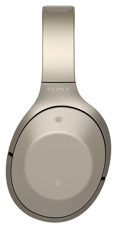 Sony MDR-1000X trådlösa around-ear hörlurar (beige)