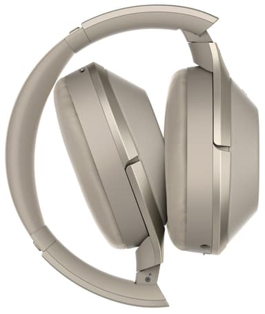 Sony MDR-1000X trådlösa around-ear hörlurar (beige)