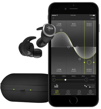 Jaybird RUN true wireless in-ear hörlurar (svart)