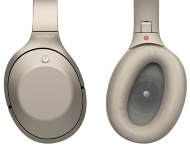 Sony MDR-1000X trådlösa around-ear hörlurar (beige)