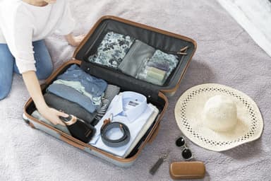 Philips Steam&Go handhållen steamer GC363/30 (lila)