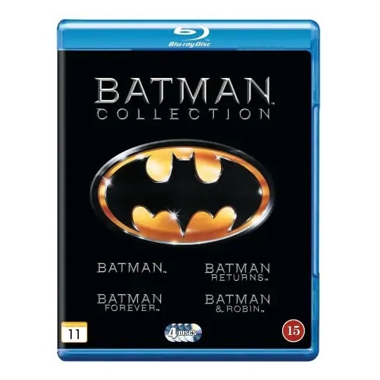 Batman Collection 1-4 (Blu-ray)