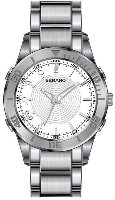 Serano Premium Notification Klocka (vit)