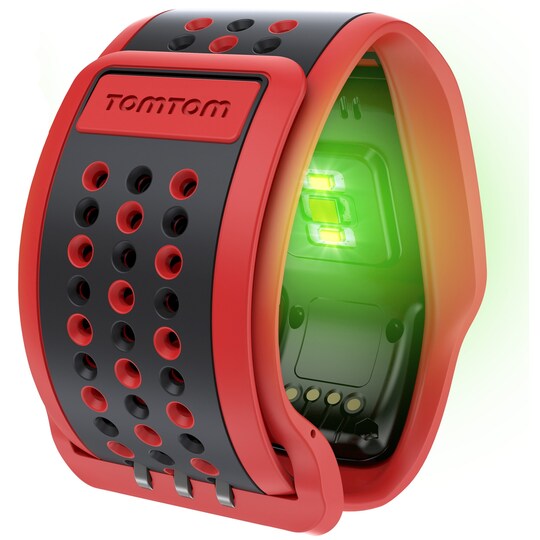 TomTom Multi-Sport Cardio Träningsklocka (svart/röd)