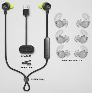 Jaybird Tarah trådlösa in-ear sporthörlurar (svart)