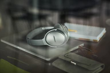 Bose QuietComfort 35 QC35 around-ear Hörlurar (silver)